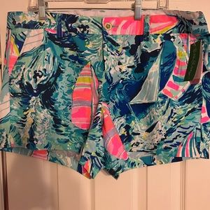 NWT Lilly pulitzer Callahan Shorts size 16